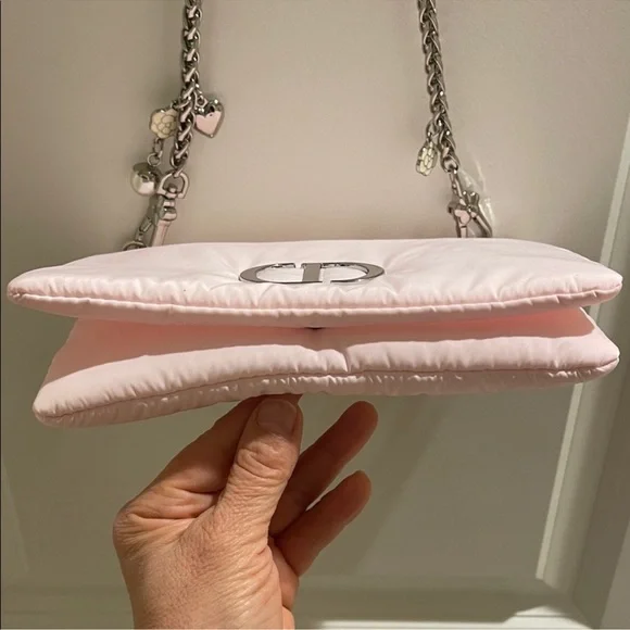 Dior Pink Women's Clutch Bag To Crossbody - Picture 8 of 13